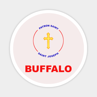 BUFFALO PATRON SAINT Magnet